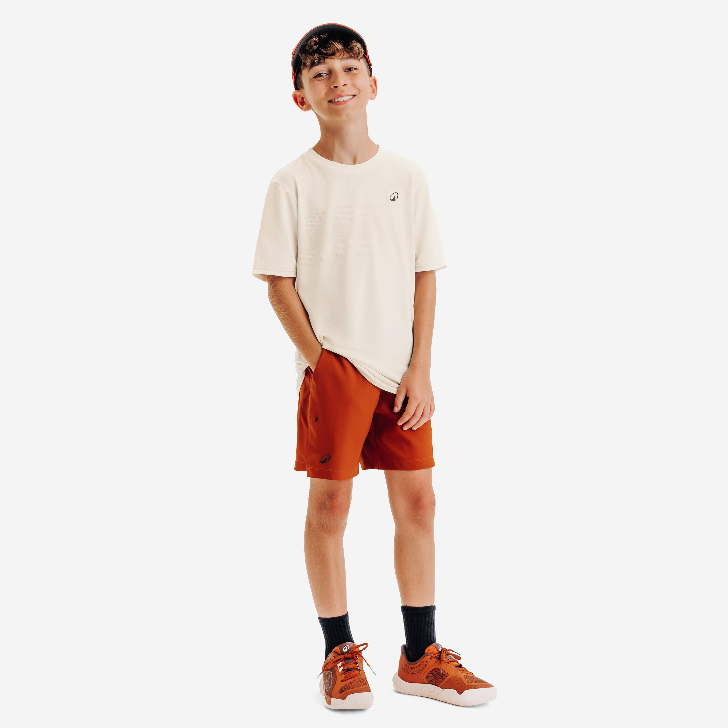 Kids' Tennis T-Shirt TTS Light JR - Beige -  4