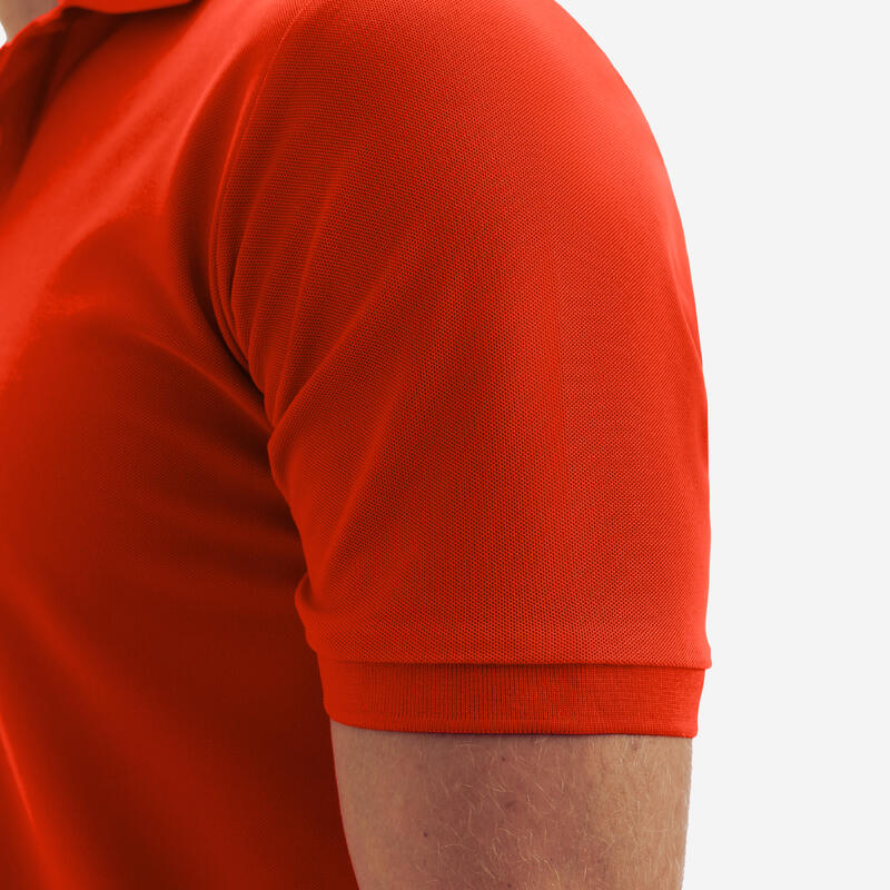 Tricou Polo Golf WW500 Roșu Bărbați