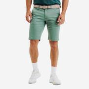 Bermude chino bumbac golf MW500 Verde Bărbați