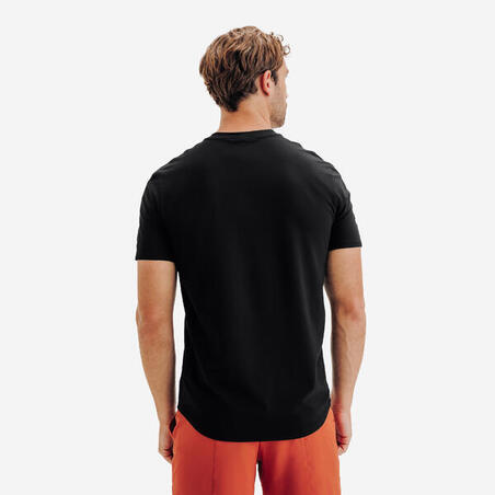 Футболка чоловіча Soft для тенісу чорна