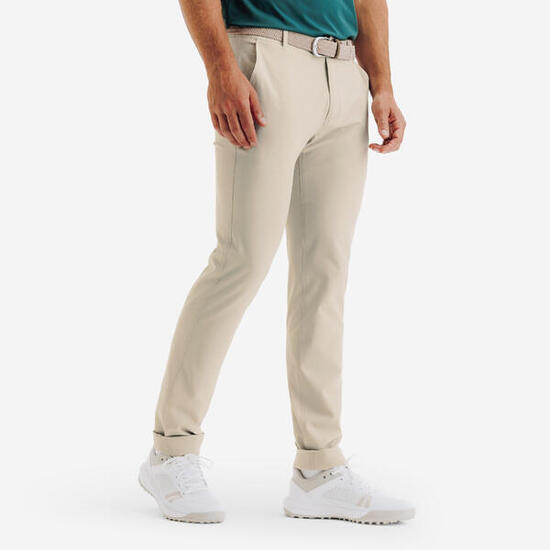 Pantalon golf homme, WW500 beige