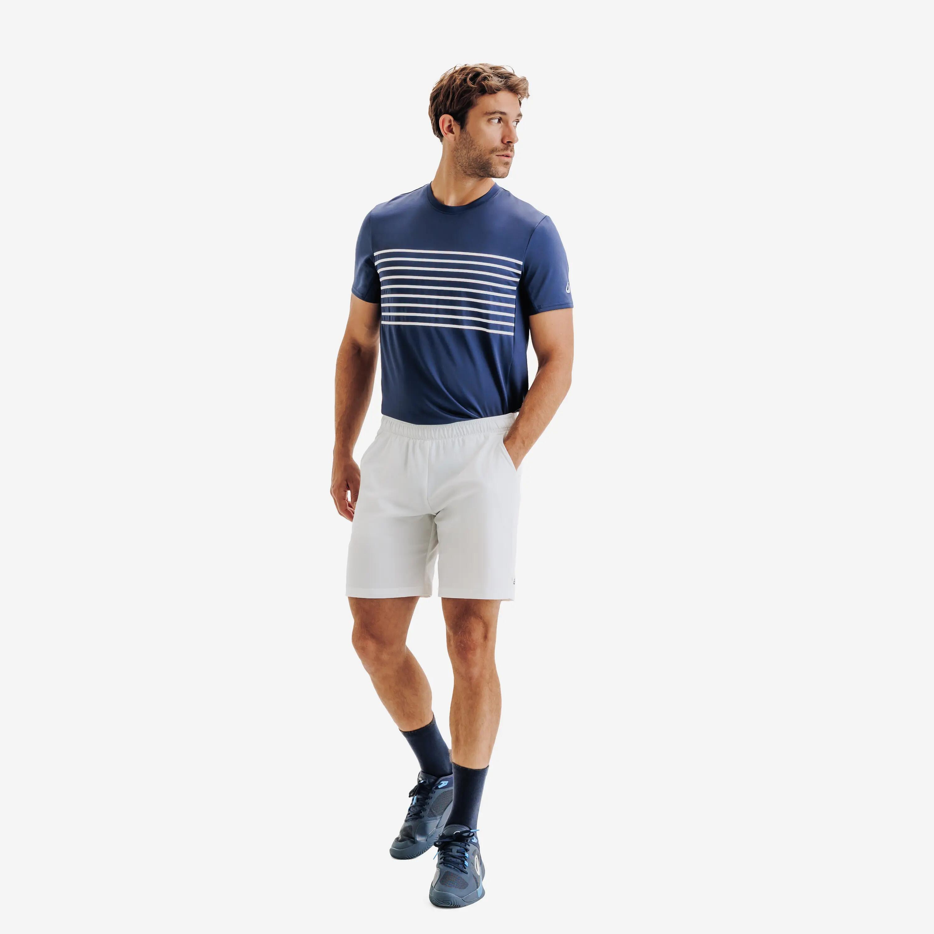 Men's Tennis Shorts Essential+ - White 2/12