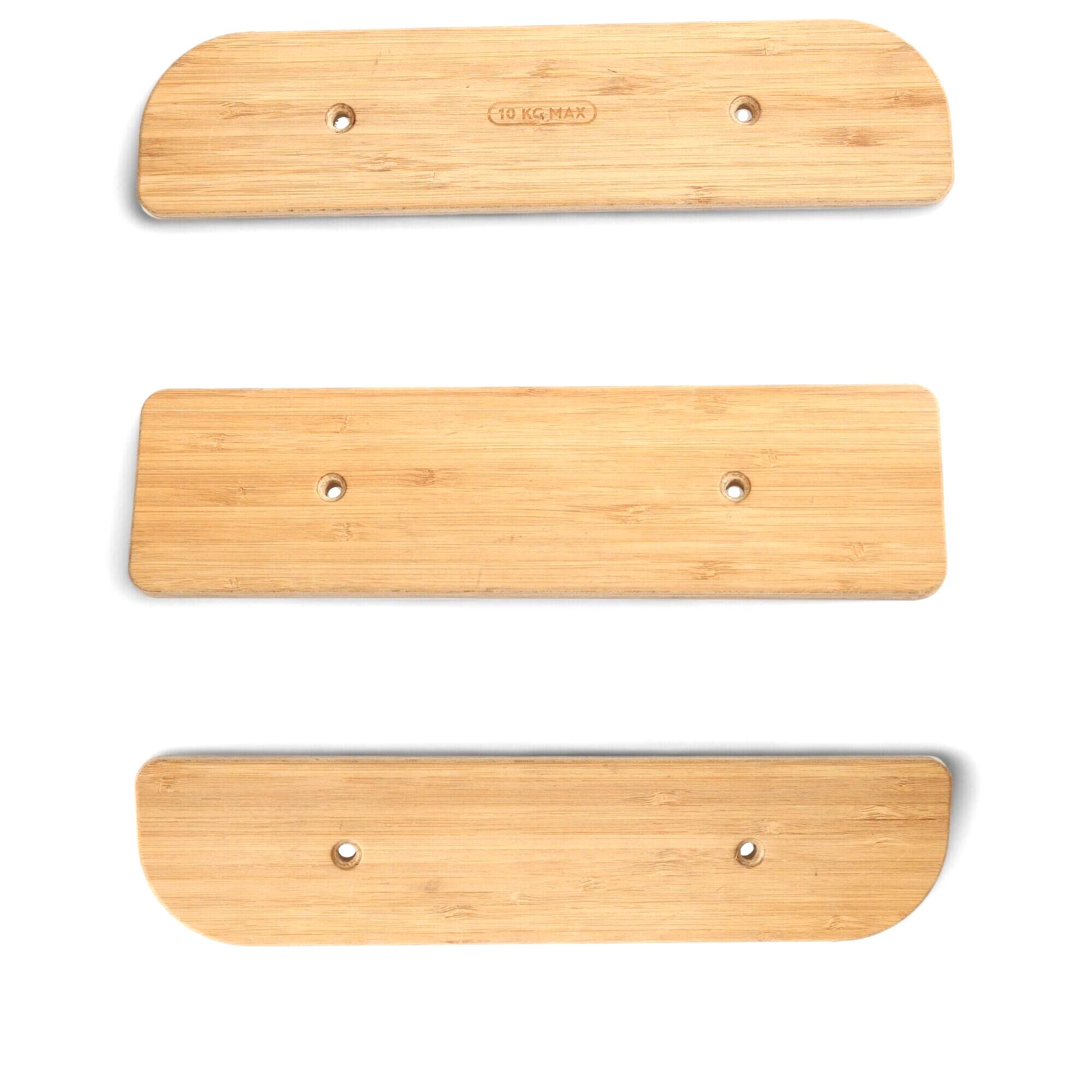 Placa de madeira do cesto de bicicleta longtail r500e v1 (conjunto de 3)
