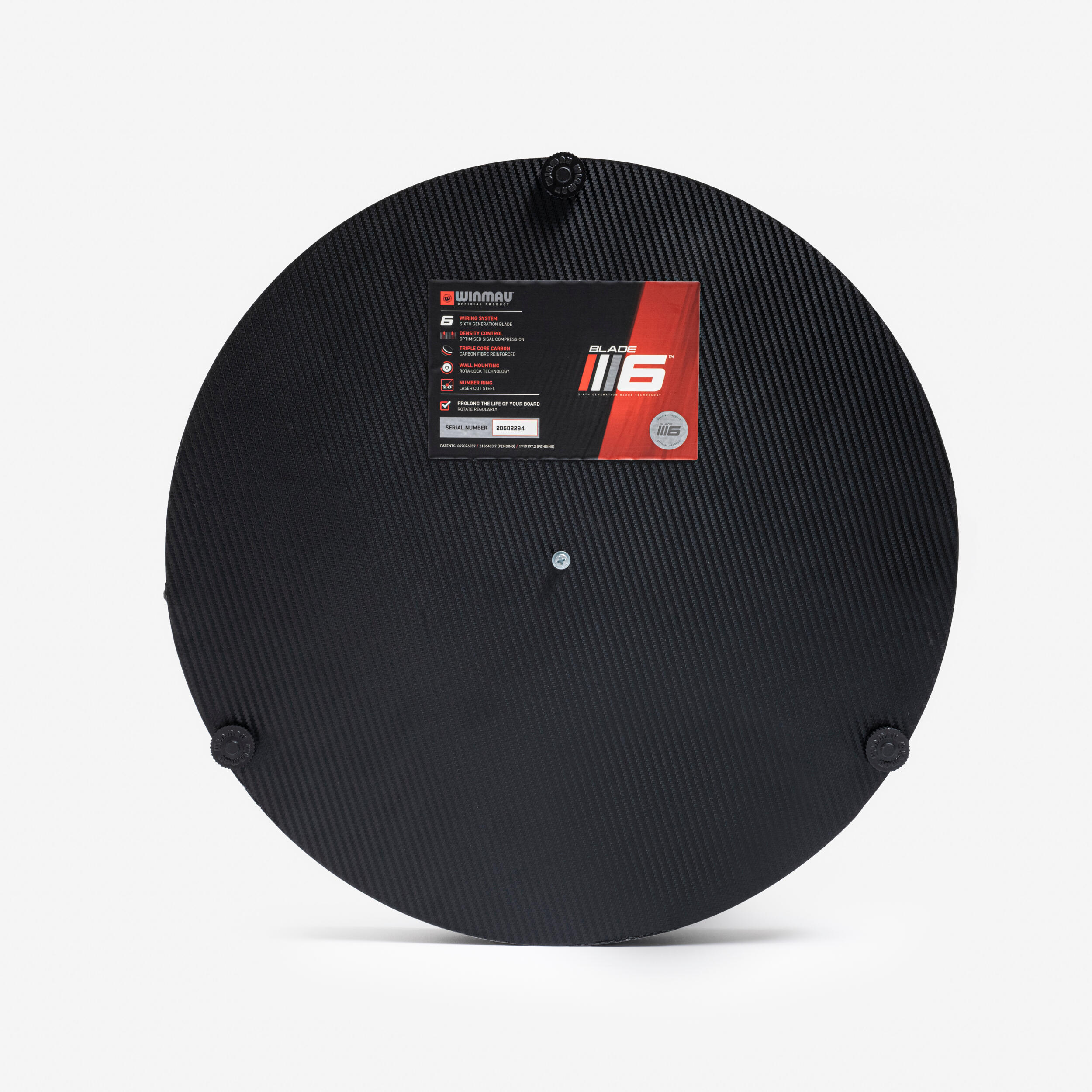 CIBLE DE FLECHETTES WINMAU BLADE 6 TRIPLE CORE CIBLE OFFICIELLE DU PDC 7/11