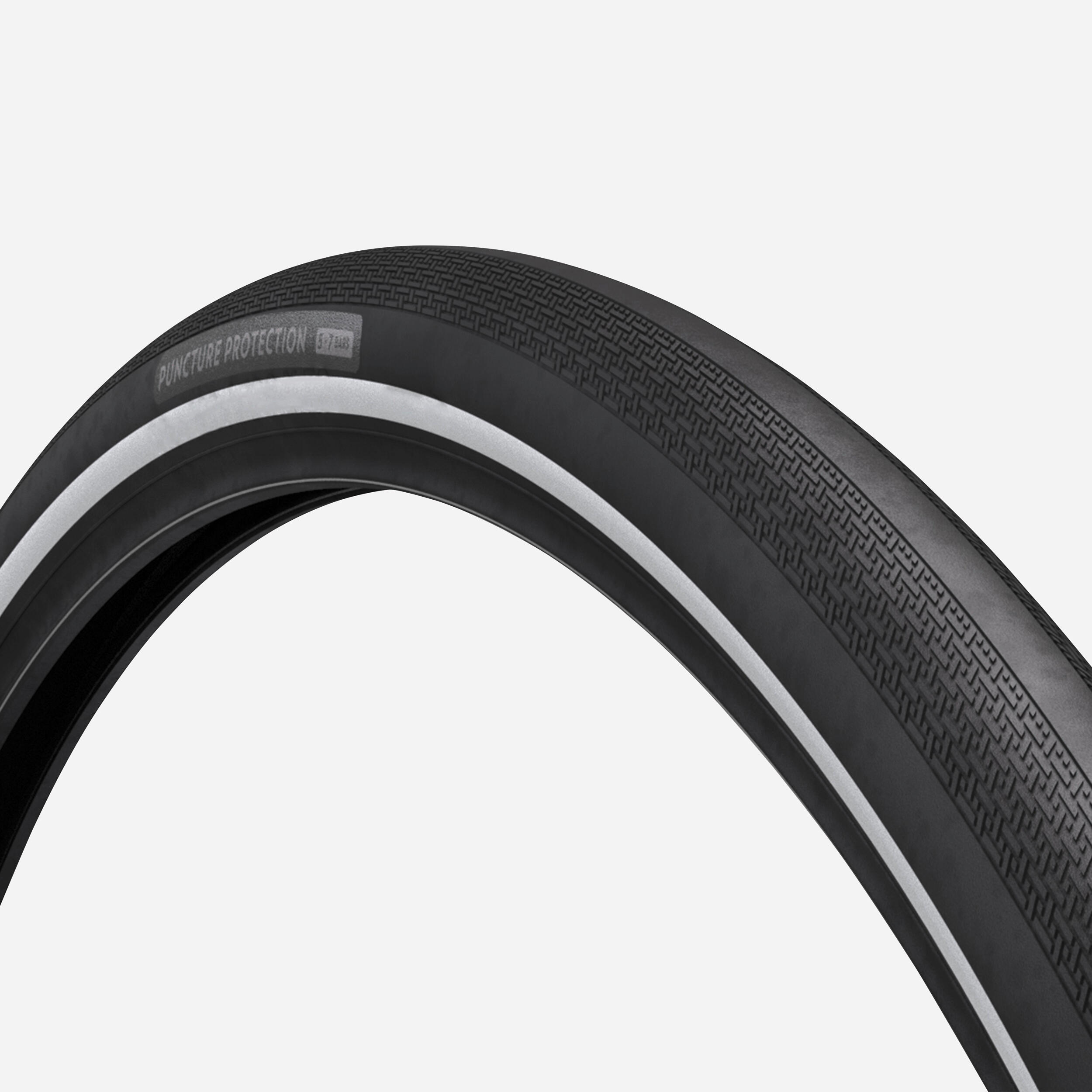 Decathlon UK Decathlon City Speed City Bike Tyre | FREE Click & Collect at Stores and Asda. 365 Days return available.