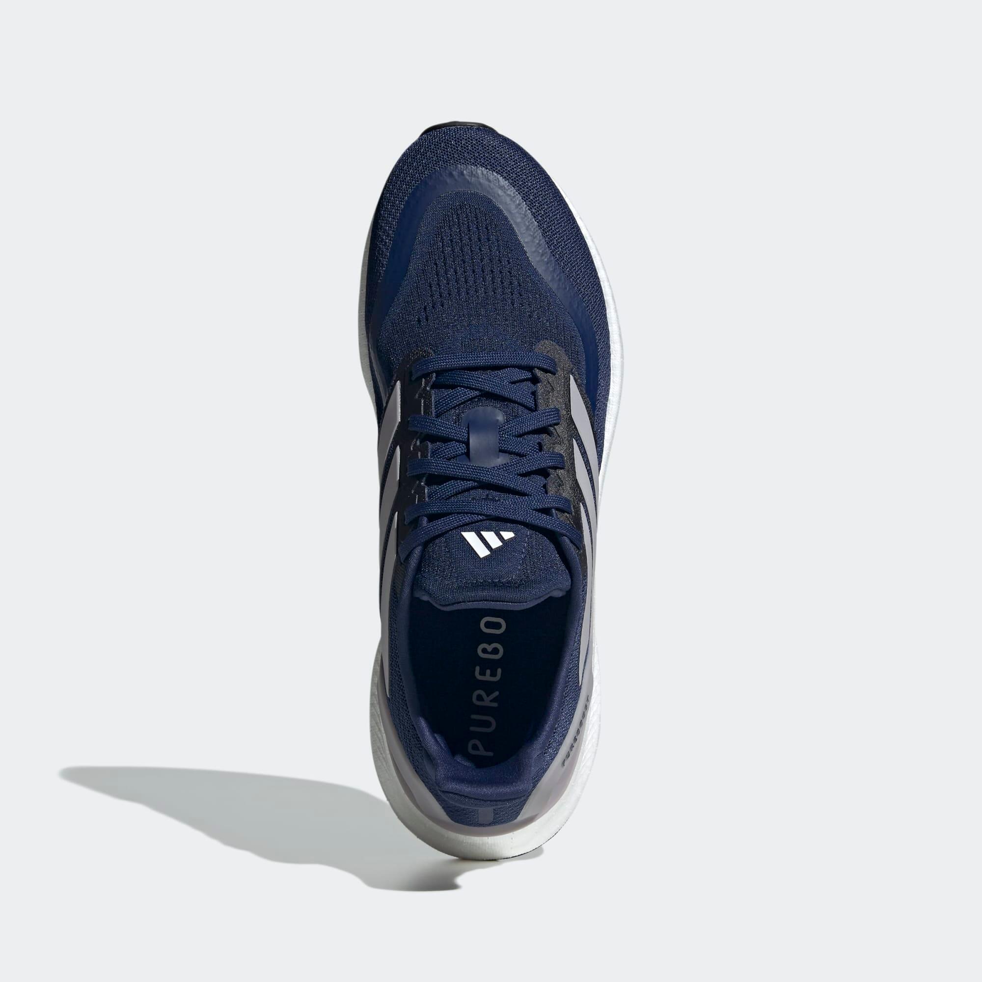 Chaussures running Homme, adidas Pureboost 5 bleu 3/4