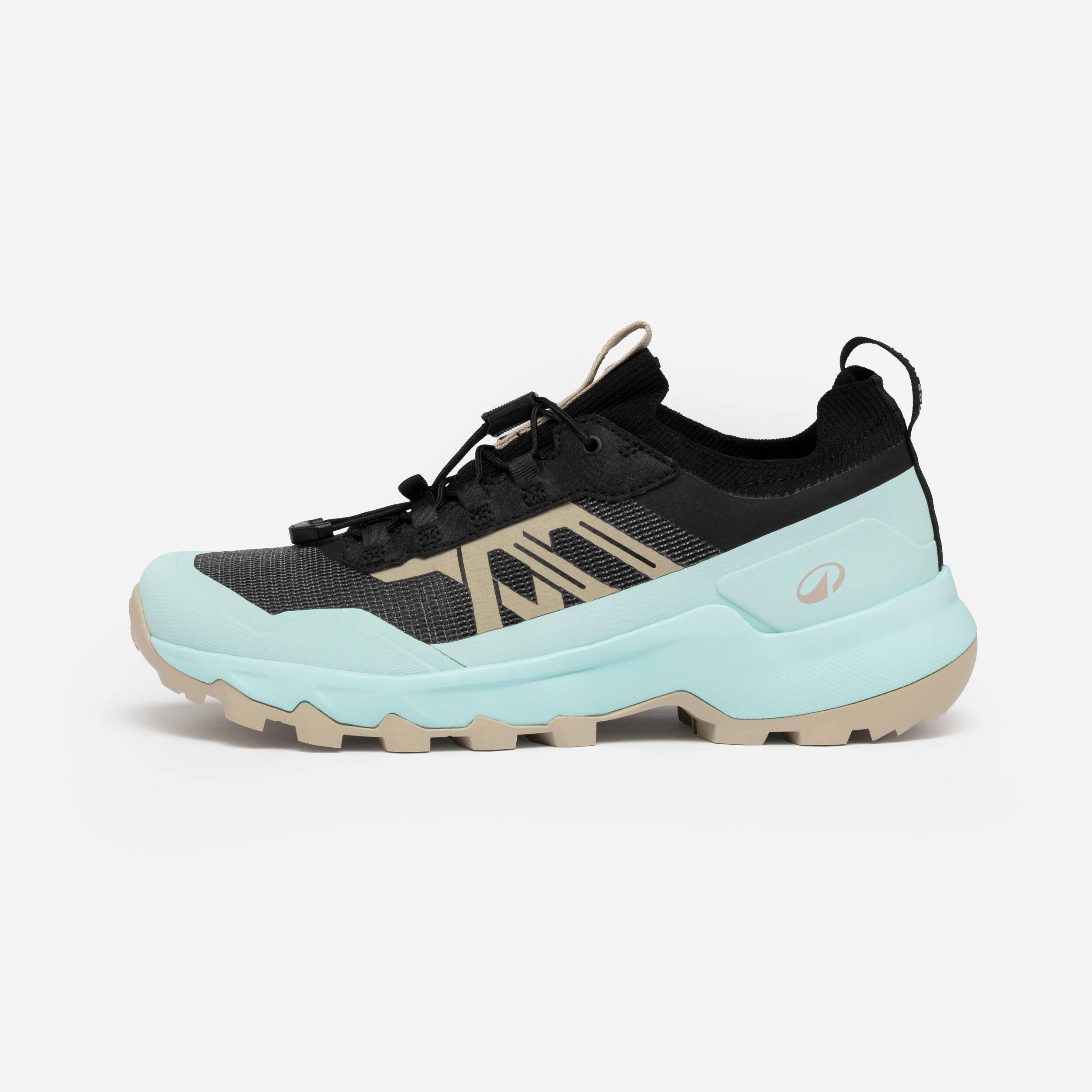 Chaussures de randonnée basses femme, MH500 faster bleu