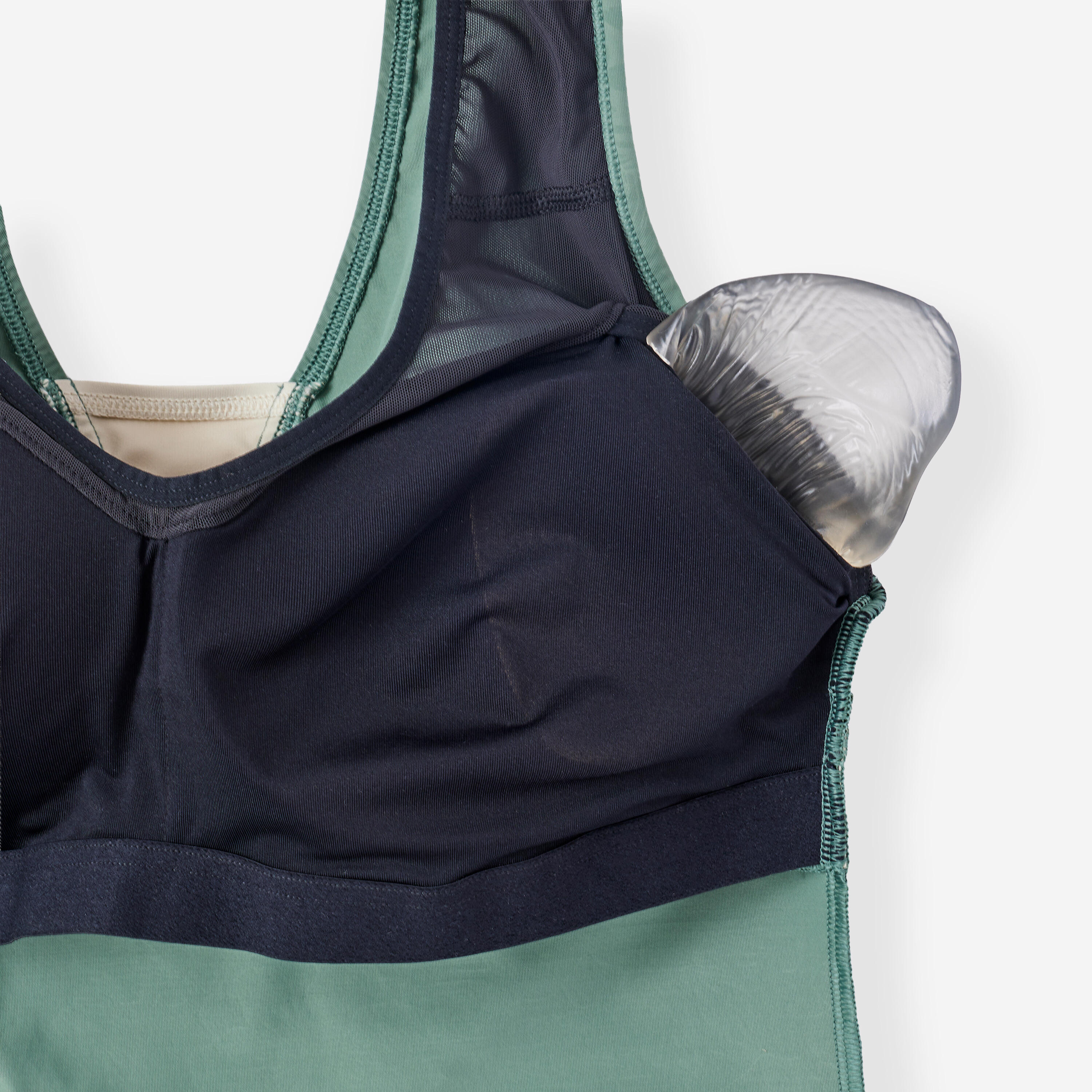 Maillot de bain 1 pièce avec poches pour prothèses mammaires, Aquakokoon 4/16