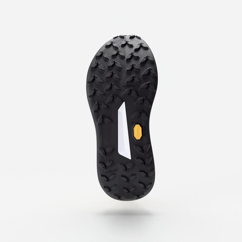 Încălțăminte alergare trail cu placă de carbon Kiprun Kipsummit Race bej Bărbați
