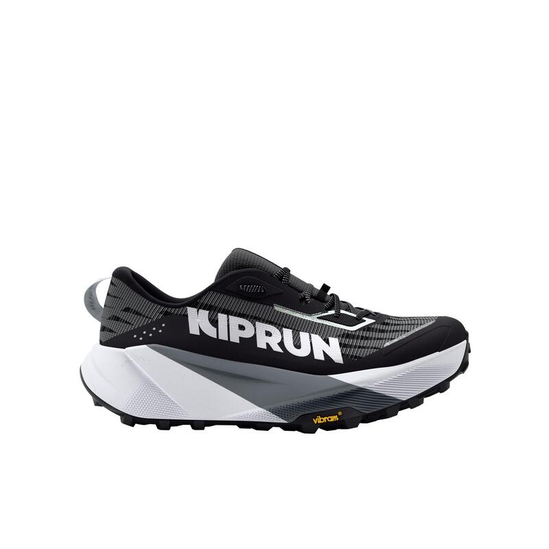 Încălțăminte de alergare trail, Kiprun kipsummit max, negru gri Bărbați