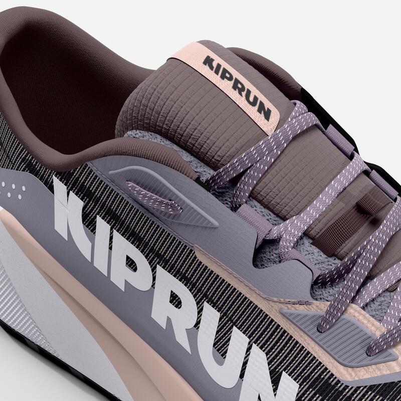 Încălțăminte de alergare trail Kiprun kipsummit max, mov Damă