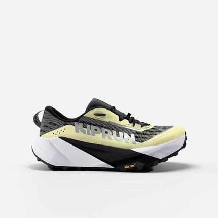 Chaussures de trail running femme, Kiprun Kipsummit Max noir et rose