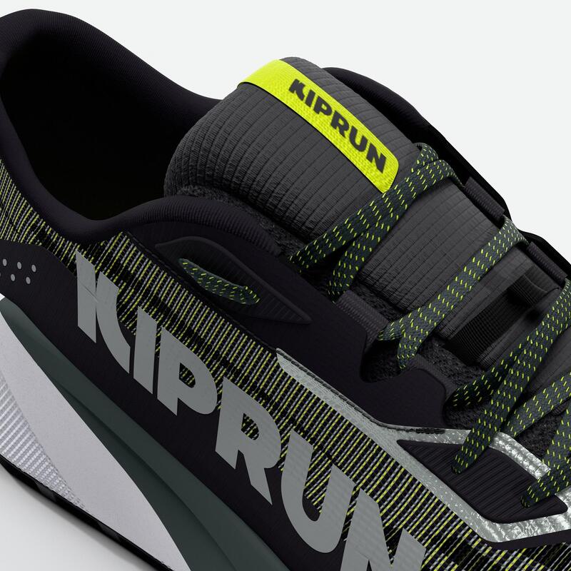 Încălțăminte de trail și alergare Kiprun Kipsummit Max verde și negru Bărbați