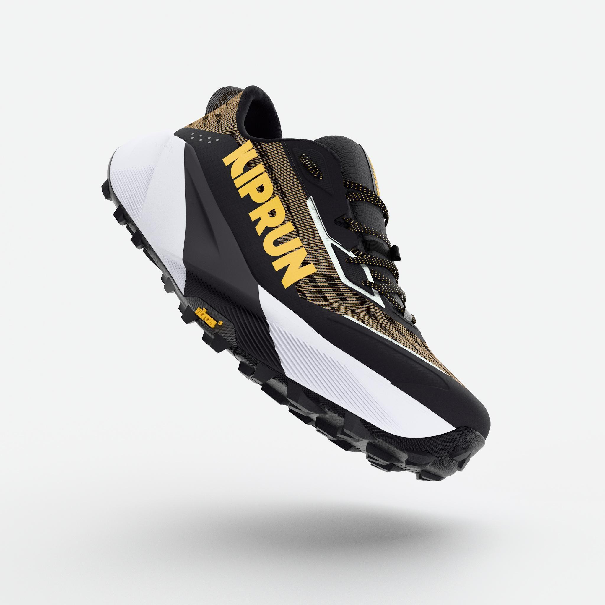 Chaussures de running trail homme, Kiprun kipsummit max, noir et orange 5/10