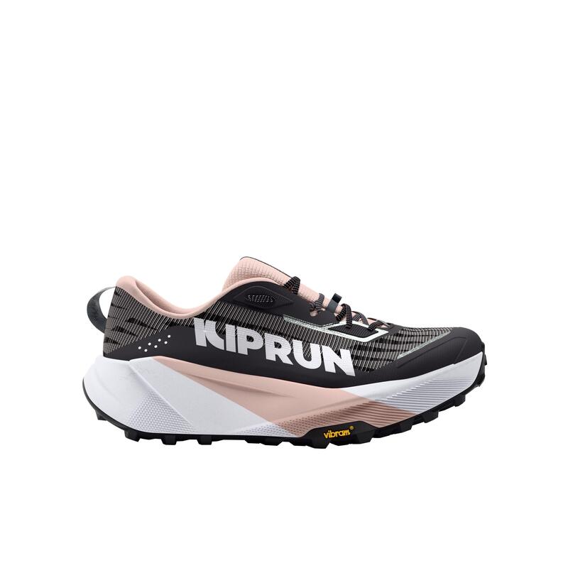 Încălțăminte de alergare trail Kiprun Kipsummit Max gri roz, damă