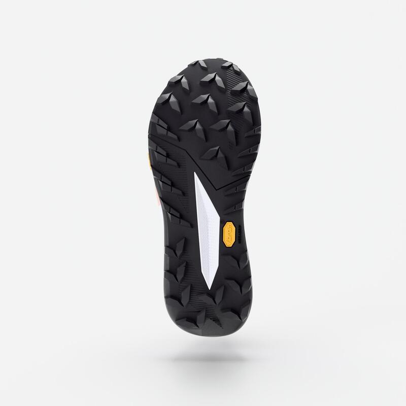 Încălțăminte de alergare trail Kiprun Kipsummit Max gri roz, damă