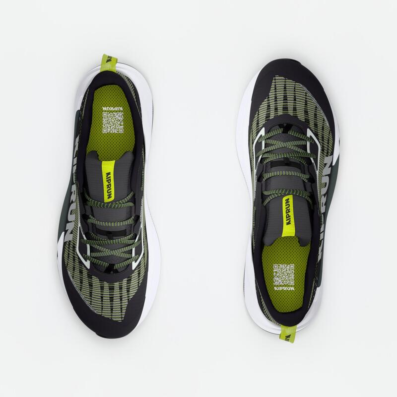 Încălțăminte de trail și alergare Kiprun Kipsummit Max verde și negru Bărbați