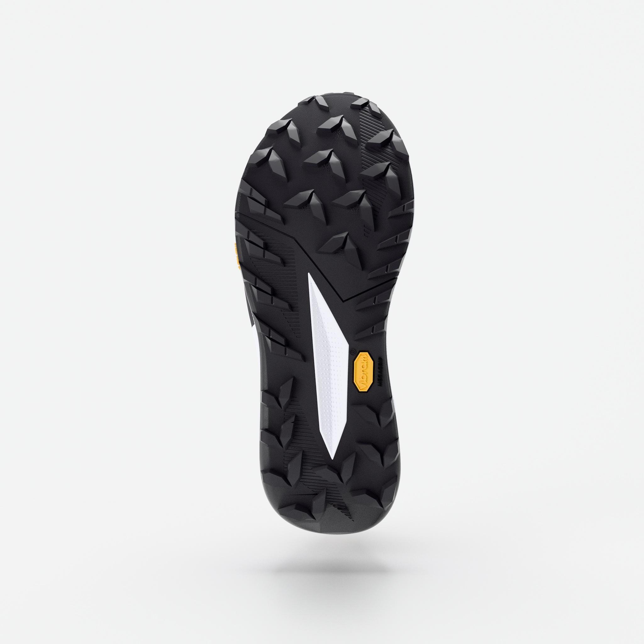 Chaussures de running trail homme, Kiprun kipsummit max, noir et orange 6/10