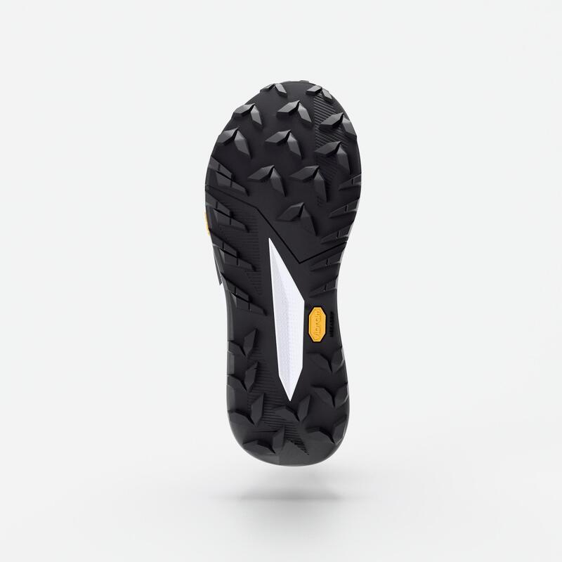 Încălțăminte de alergare trail, Kiprun Kipsummit Max negru portocaliu, bărbați