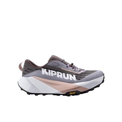Chaussures de trail running femme, Kiprun Kipsummit Max noir et rose