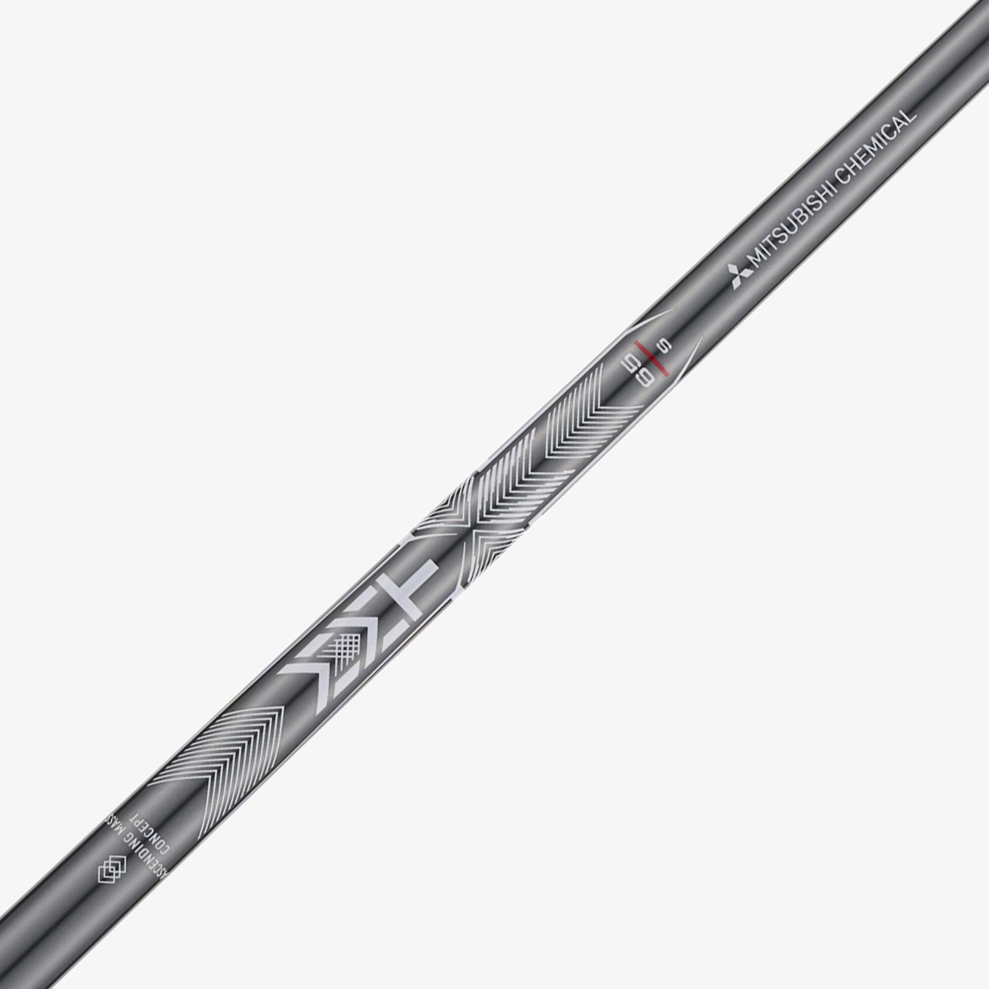 Série de fers golf graphite regular droitier, T350 Mitsubishi MMT AMC Red 5-GW 5/5