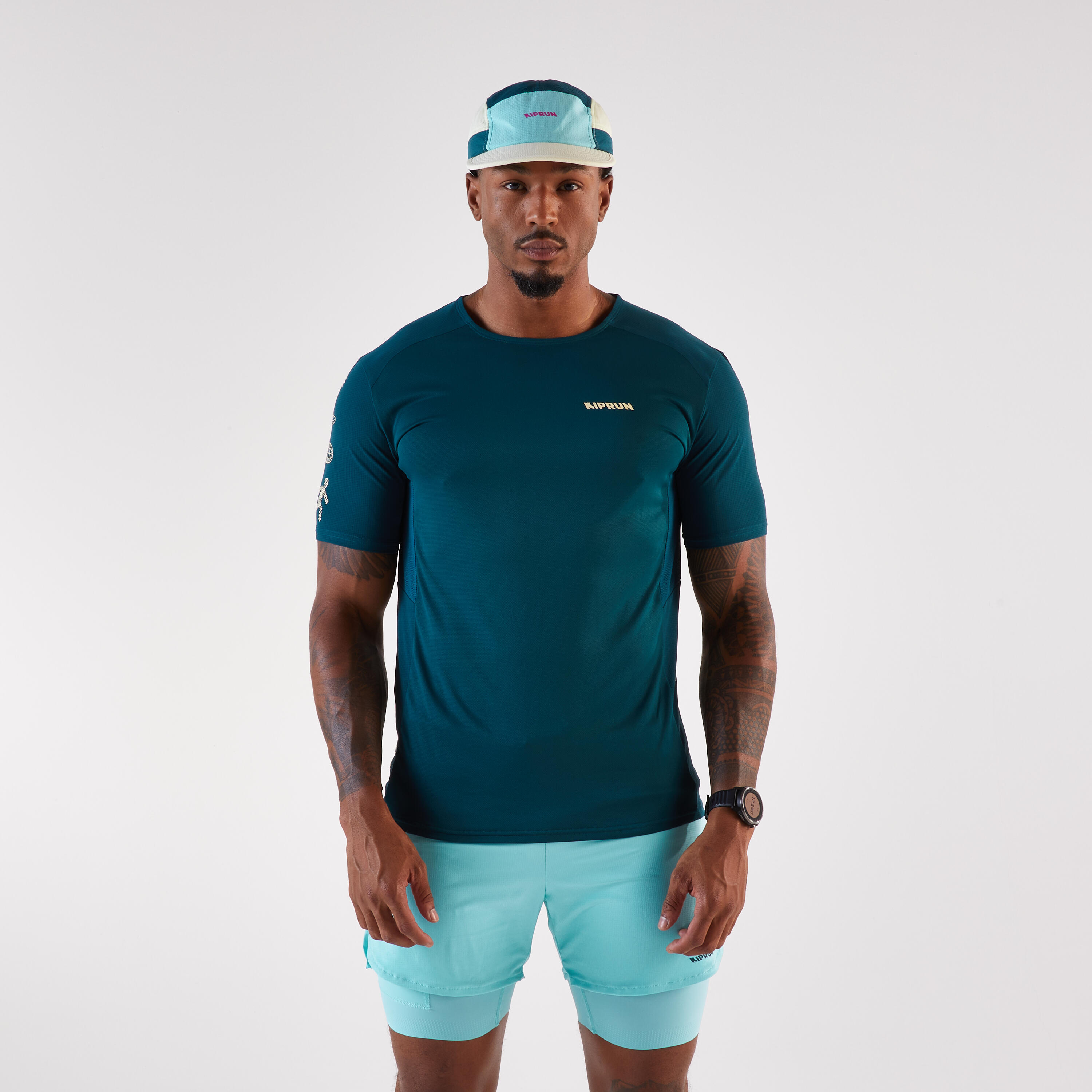 kalenji Men's Running T-shirt Kiprun Run 900 Light Blue-picture-14