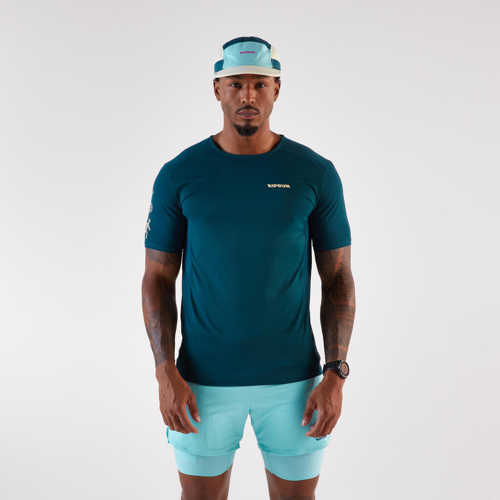 Men's Running T-shirt Kiprun Run 900 Light Blue