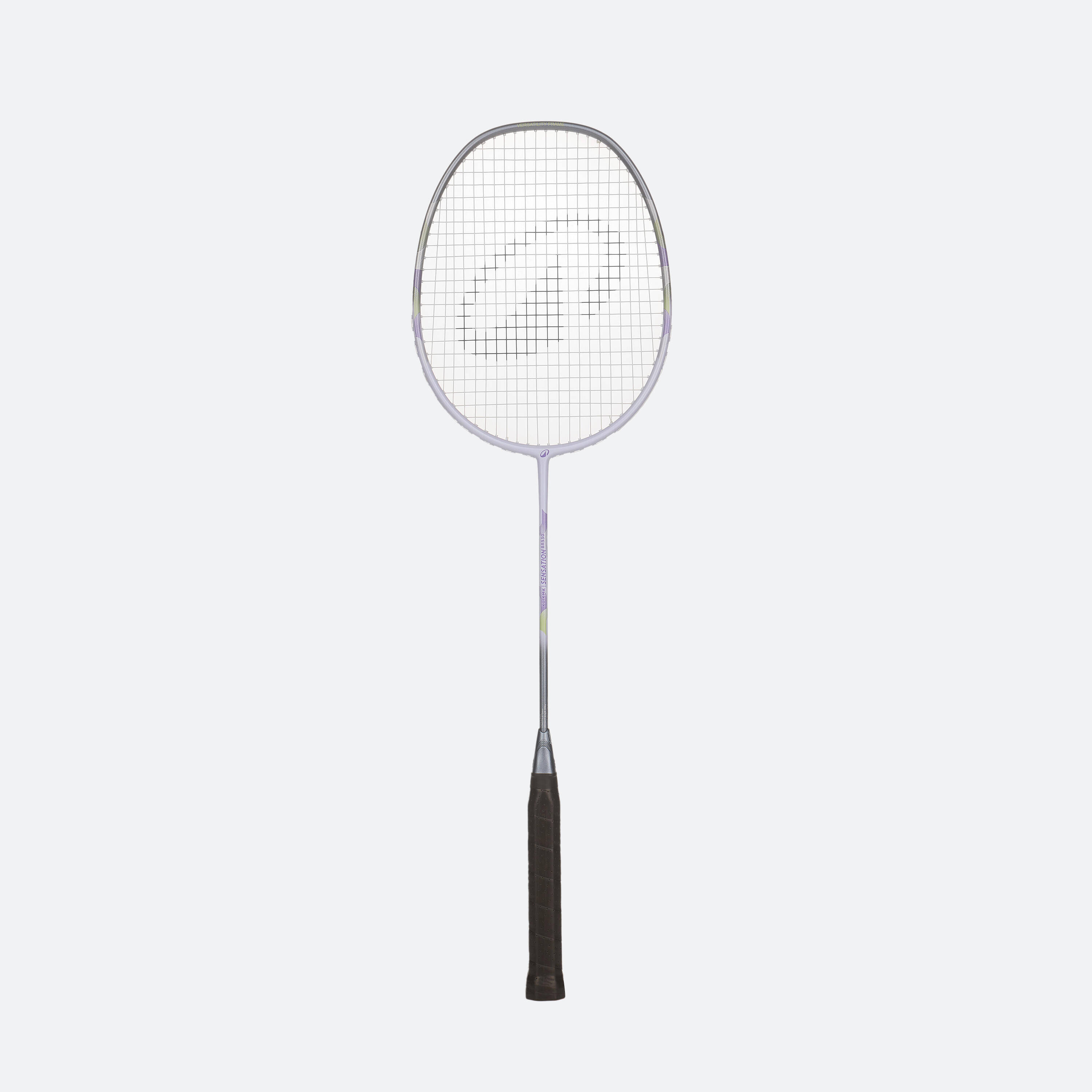 ADULT BADMINTON RACKET BR SENSATION 530 FOGGY BLUE -  1