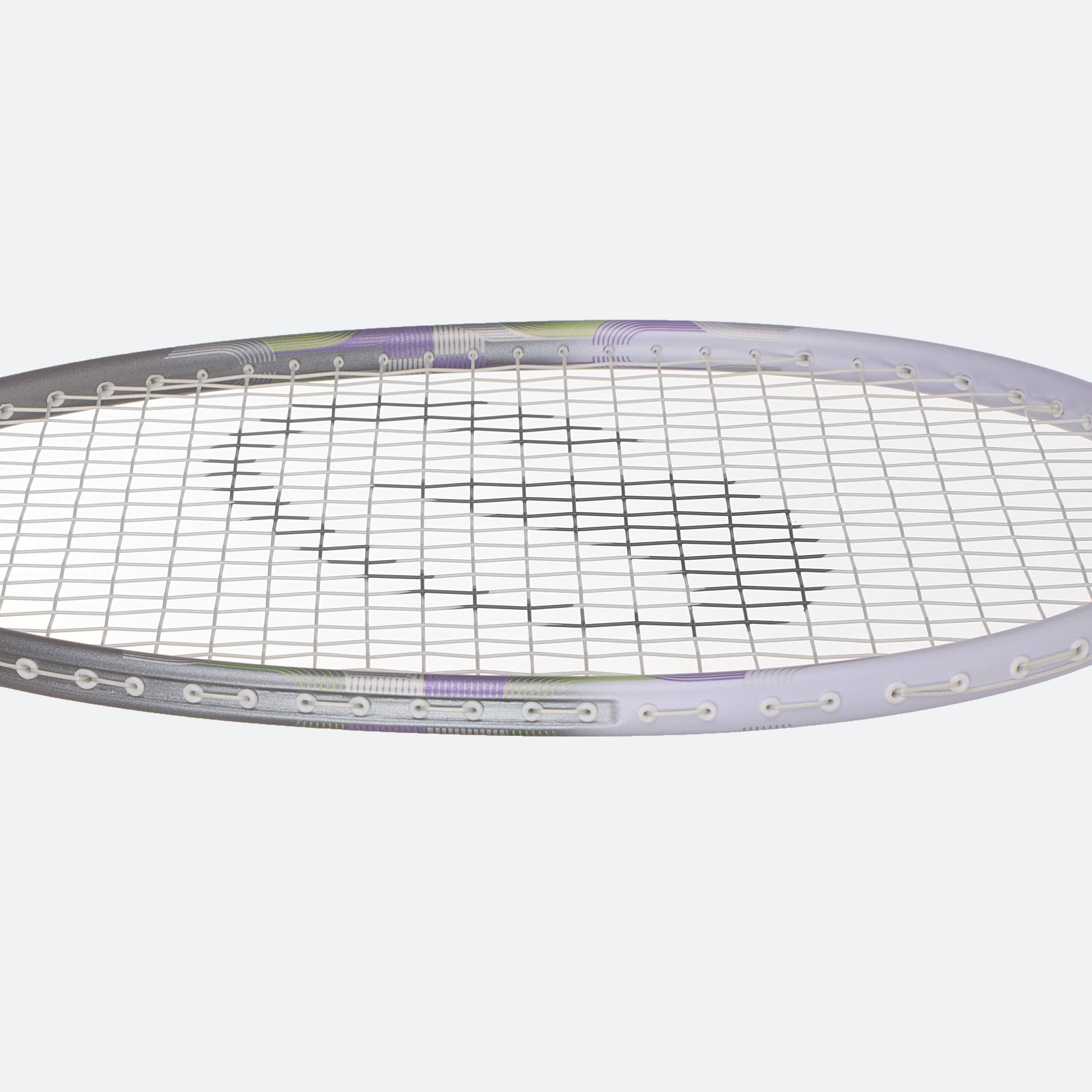 ADULT BADMINTON RACKET BR SENSATION 530 FOGGY BLUE -  4