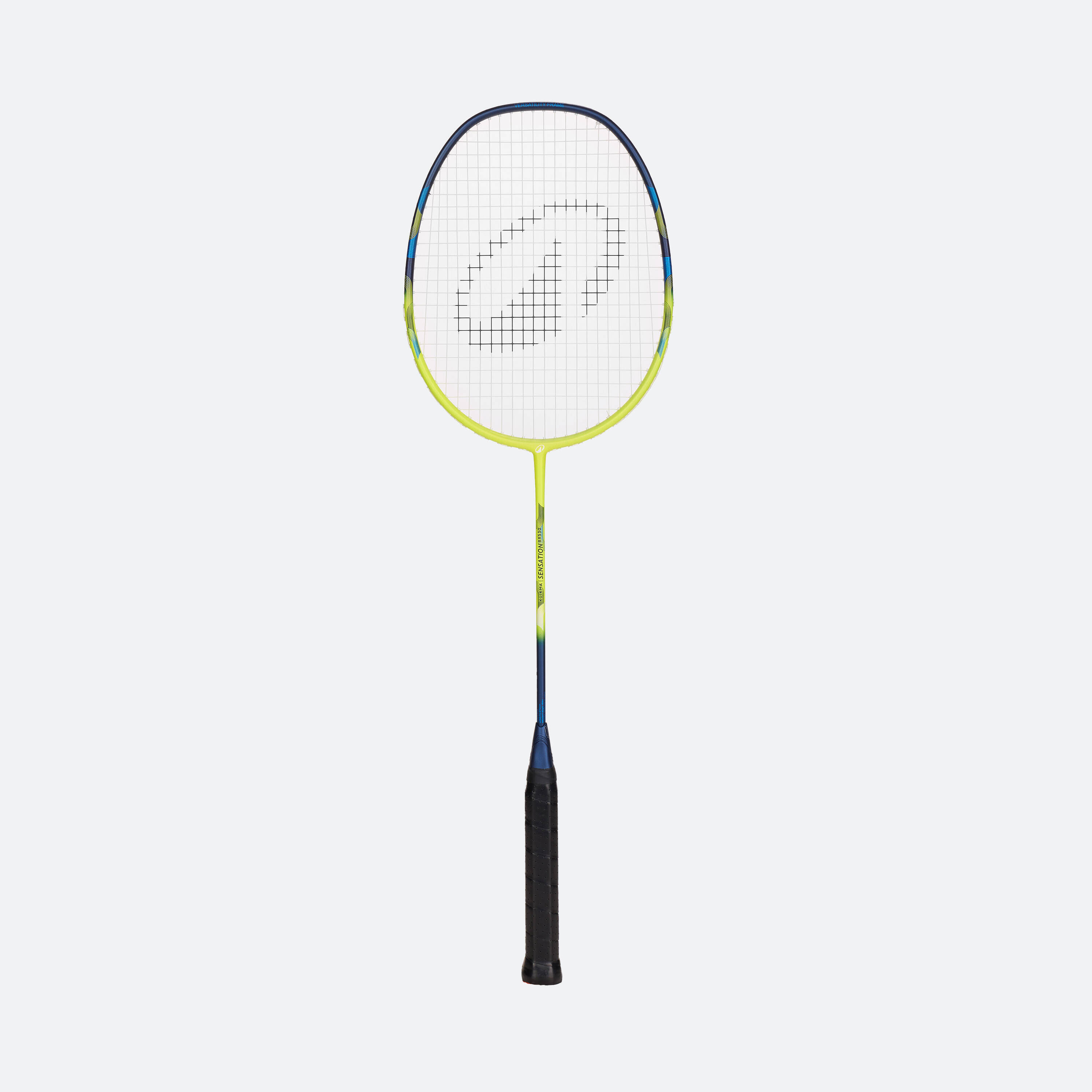 ADULT BADMINTON RACKET BR SENSATION 530 LIME -  1