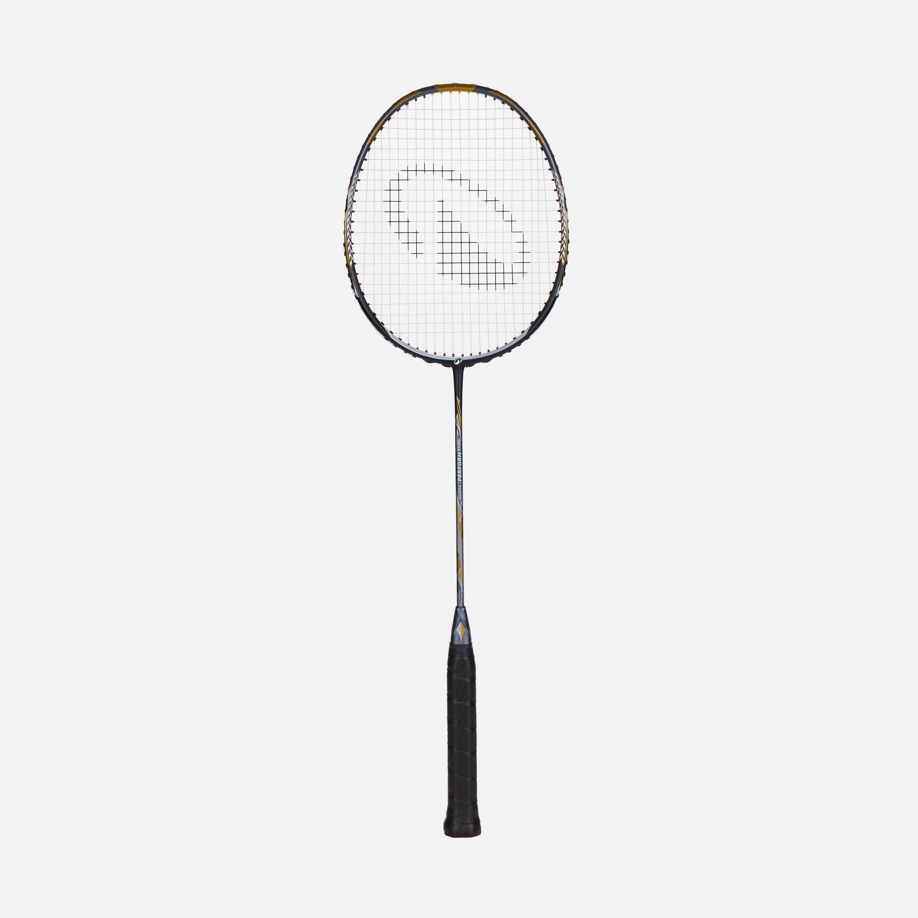 ADULT BADMINTON RACKET BR PERFORM 590 ASPGRALT GREY -  1