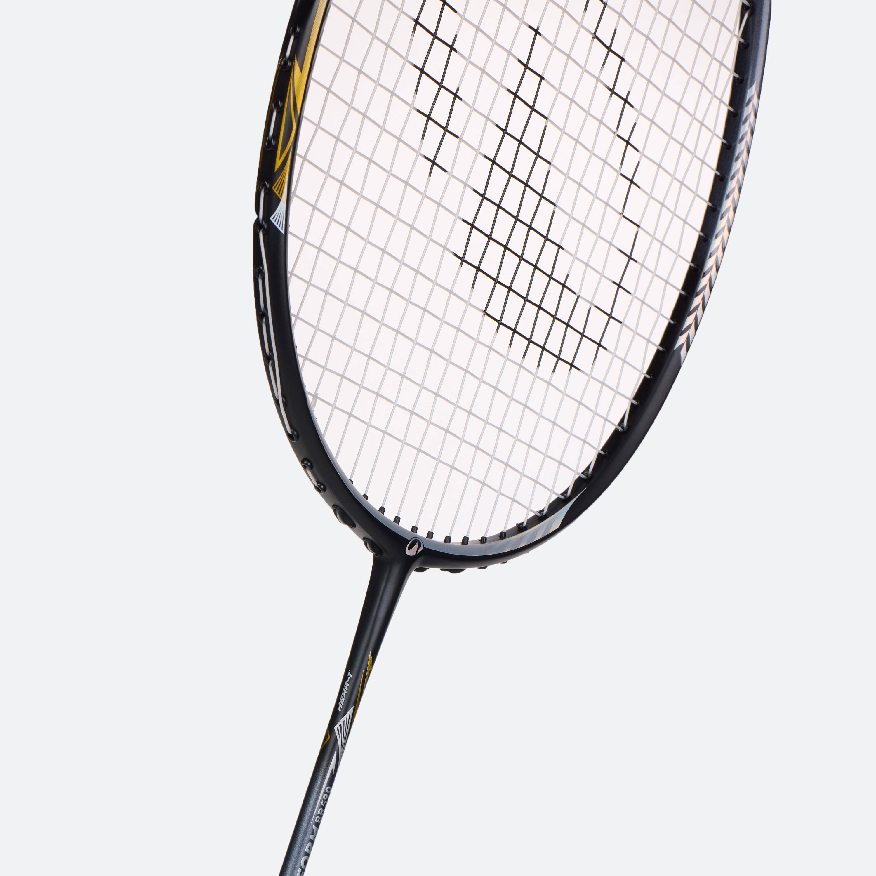 ADULT BADMINTON RACKET BR PERFORM 590 ASPGRALT GREY -  5