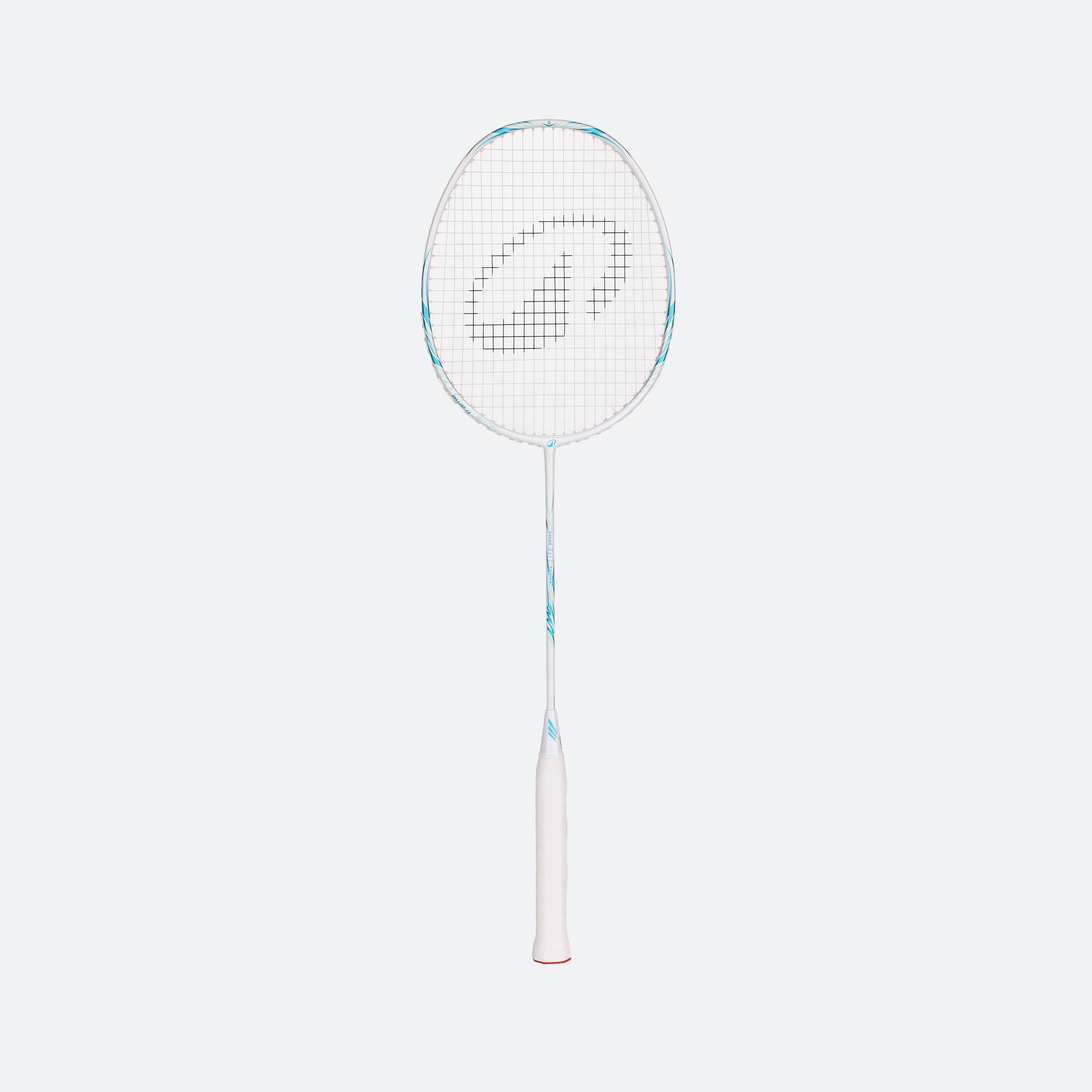 ADULT BADMINTON RACKET BR 560 LITE WHITE -  1