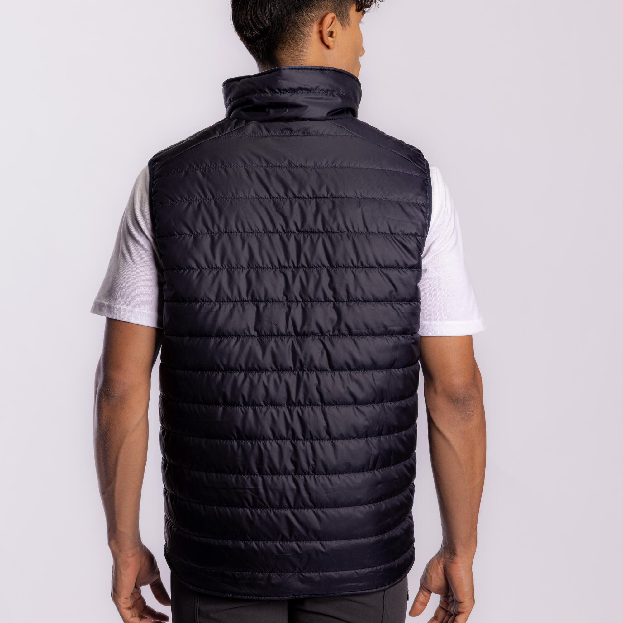 Men Horse Riding Sleeveless Gilet 100 - Navy