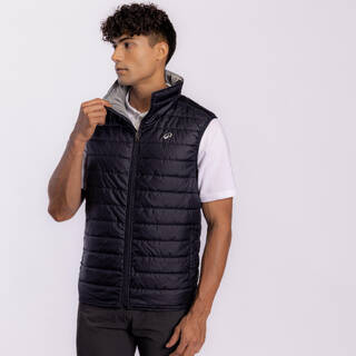 Men Sleeveless Padded Jacket Navy