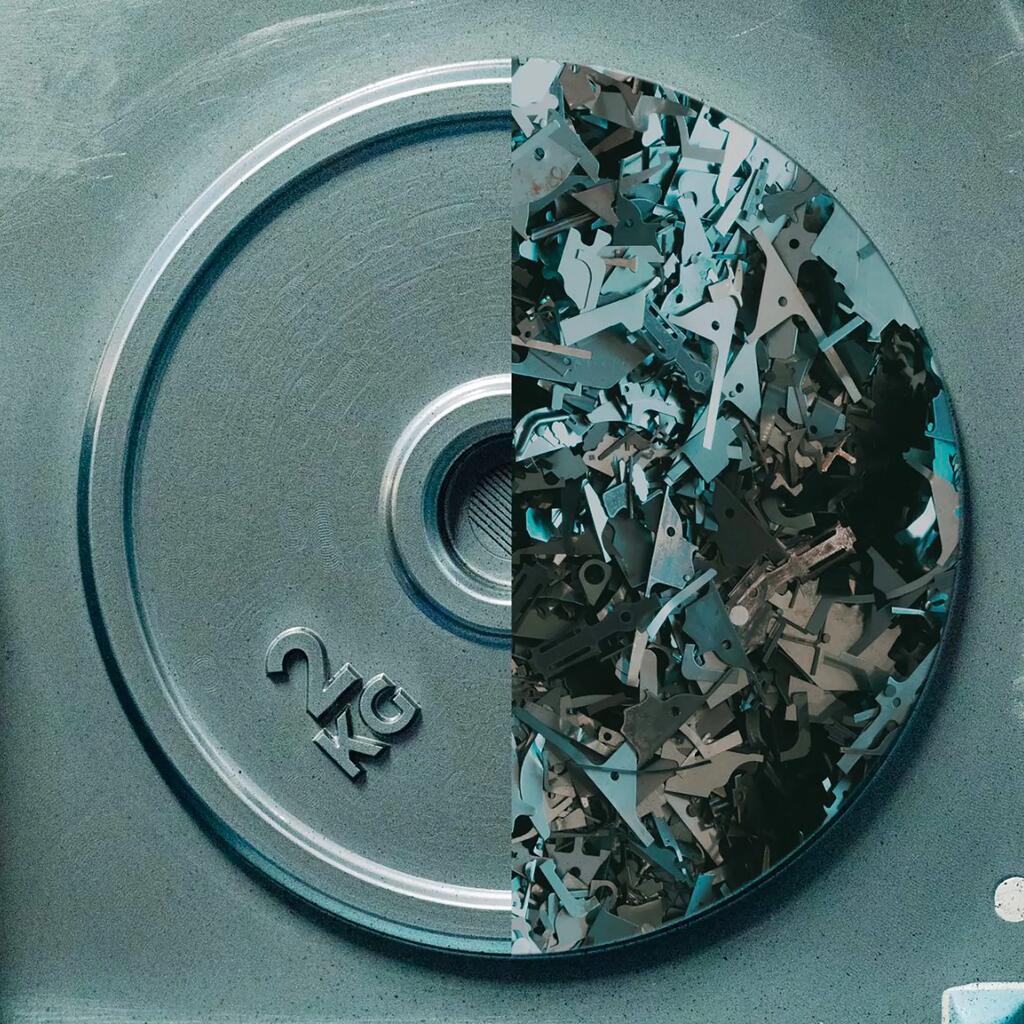 Komplet bučica od livenog gvožđa (20 kg)