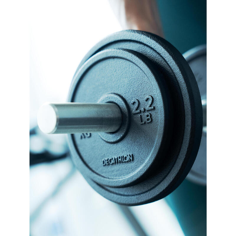 Dambıl ve Bar Seti - 50 Kg - %80 Geri Dönüştürülmüş Dökme Demir Ağırlık Diski
