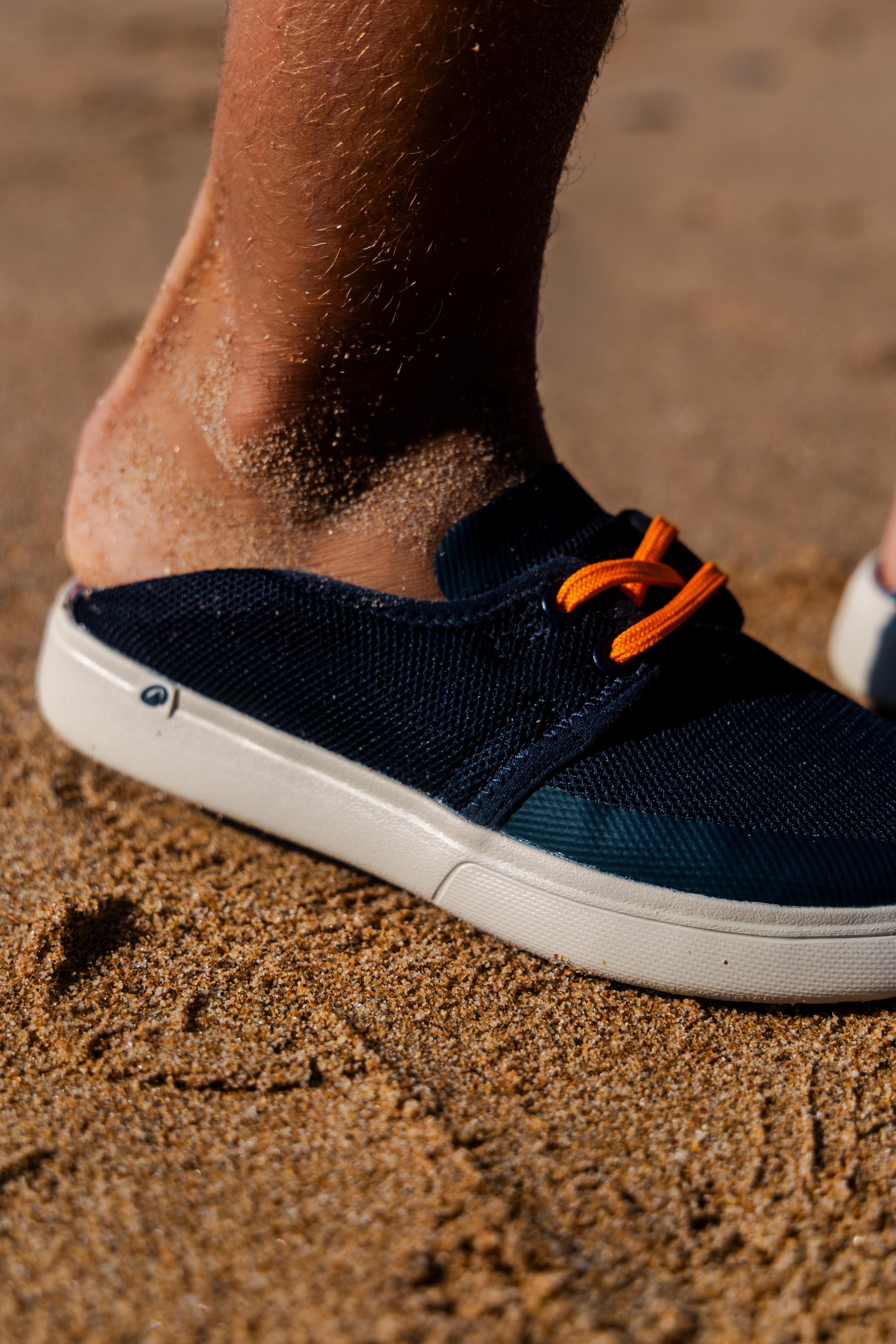 Calçado de praia alpercatas criança, Areeta Punky preto 8/9