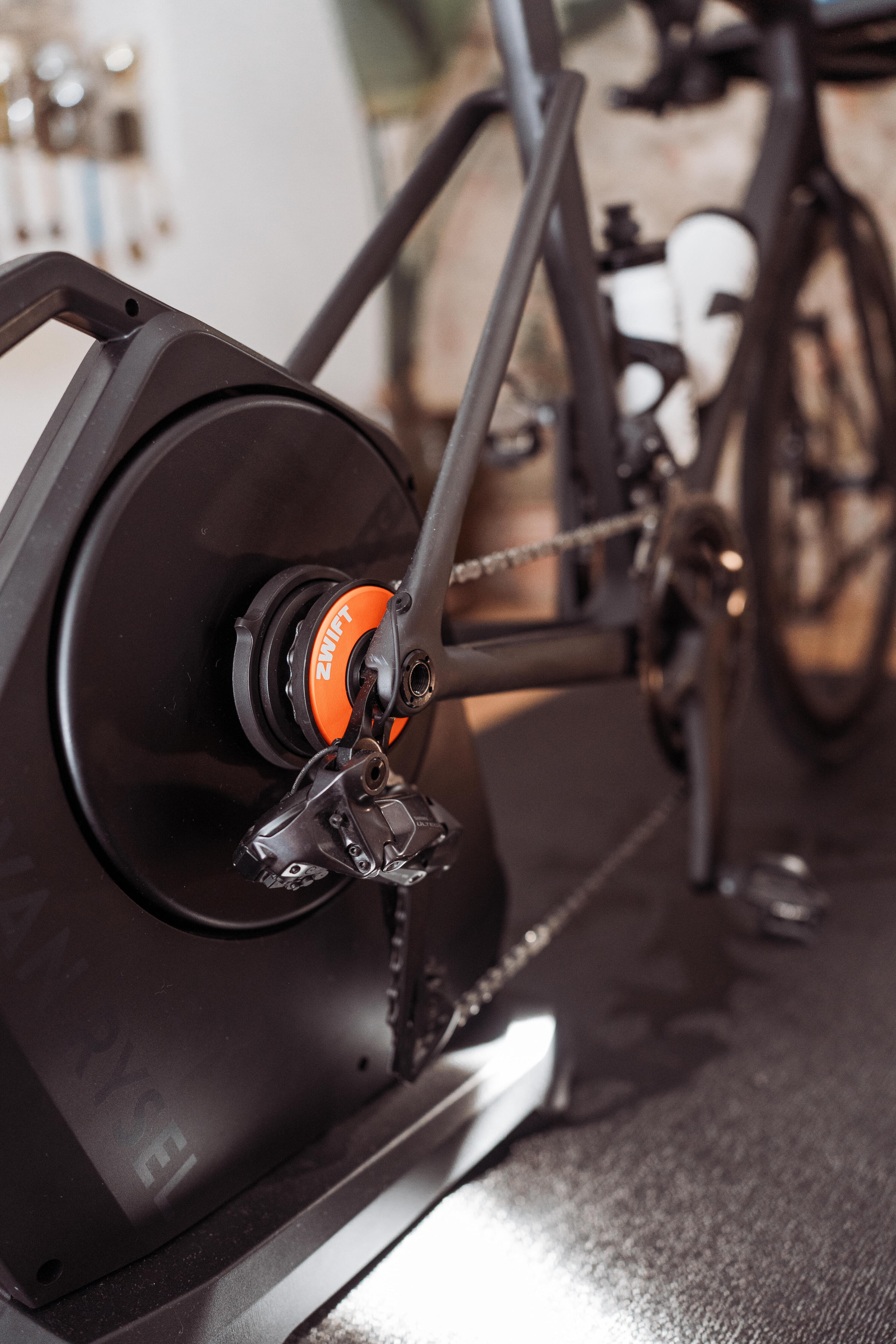 Rodillo Bicicleta RCR Transmisión Directa + Zwift Cog & Click 17/18