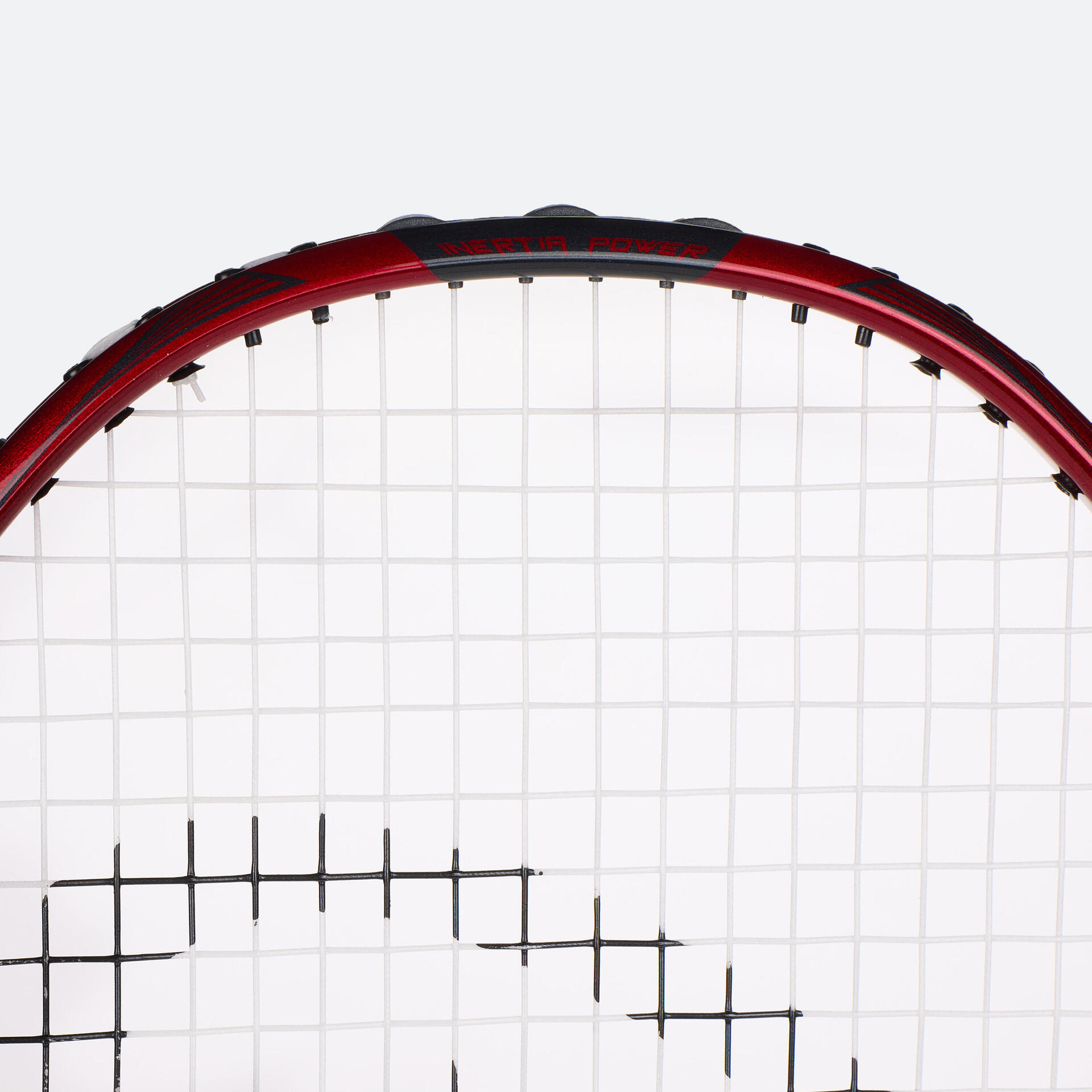 White Red Racket ADULT BADMINTON RACKET BR PERFORM 590 CHERRY RED