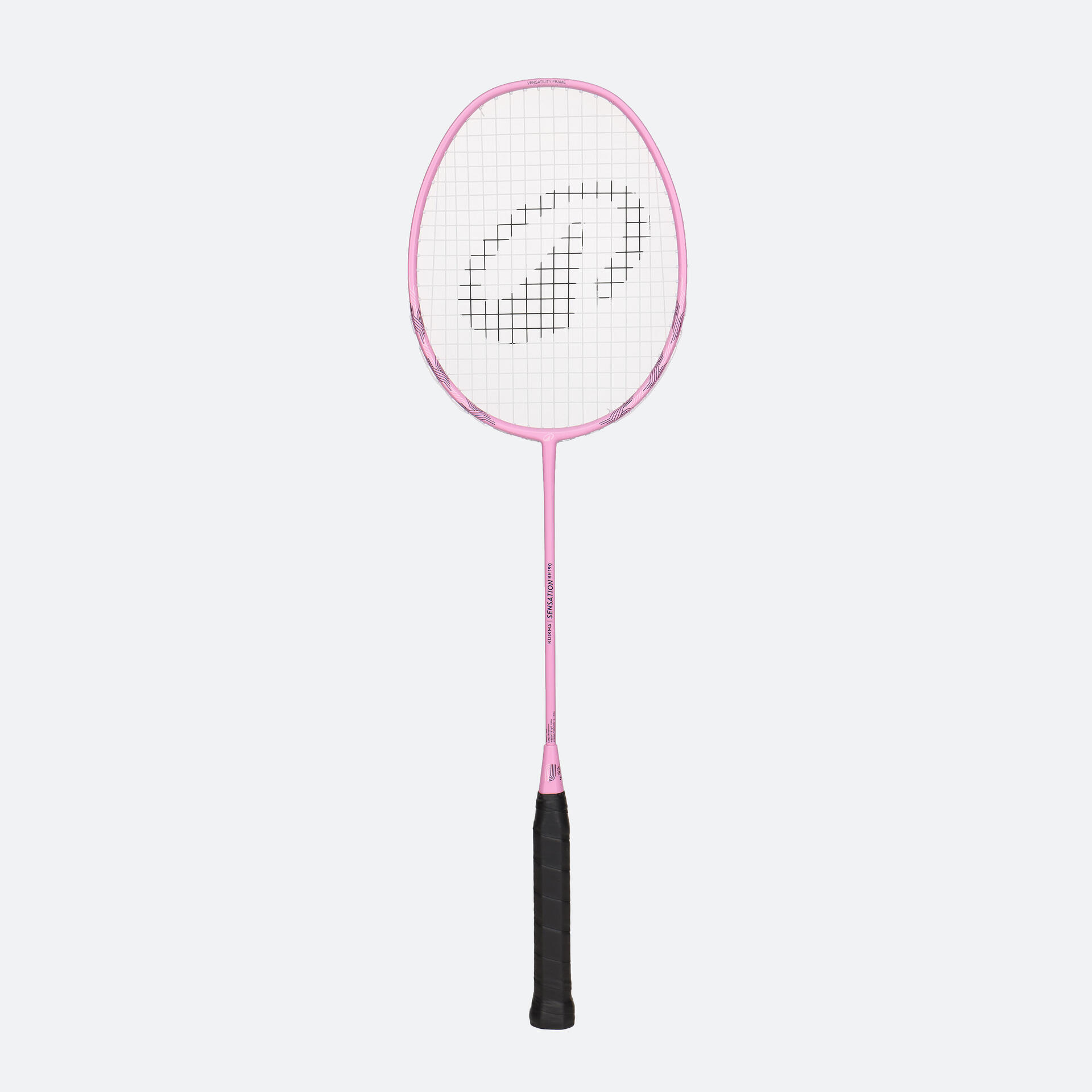 Pink Badmiton Racket ADULT BADMINTON RACKET BR SENSATION 190 PINK