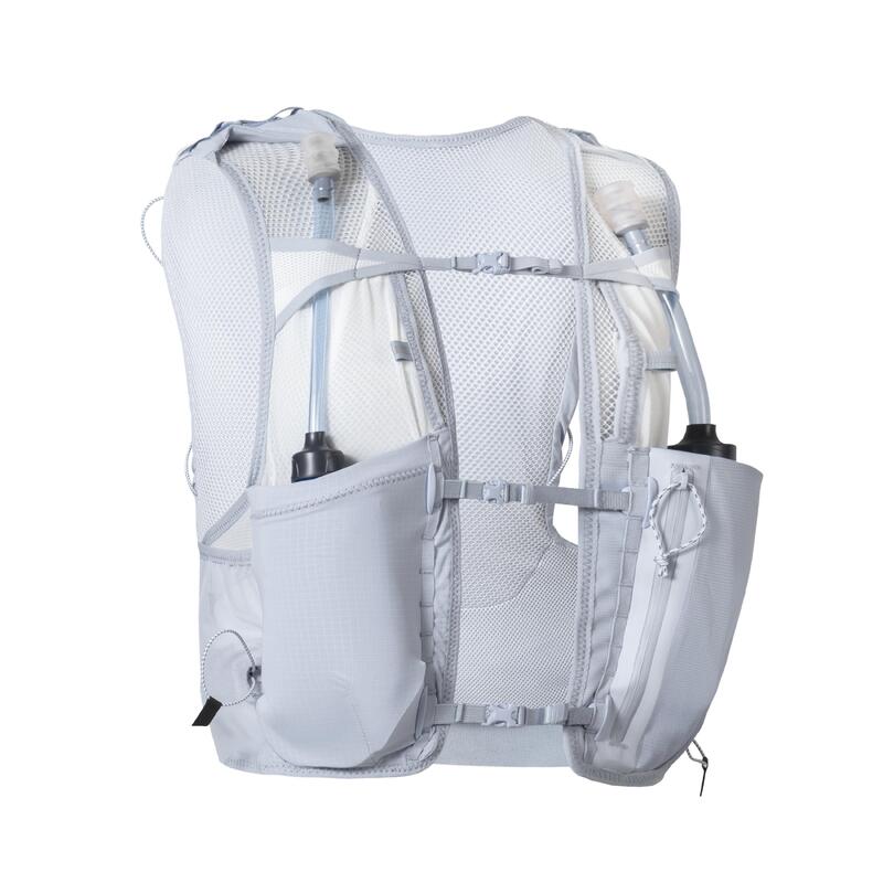 Kadın Arazi Koşusu Çantası - 2 Adet 500 Ml Matara - 8 L - Mavi - Kiprun 900