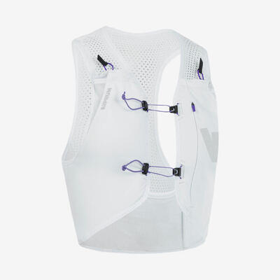 Gilet idrico running adulto RACE 900 3L bianco-giallo