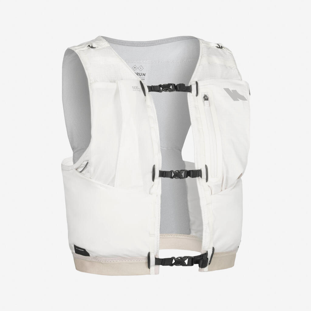 Unisex Αγωνιστικό Γιλέκο Trail για Παγούρια Νερού - Kiprun 900 Race 5L Λευκό