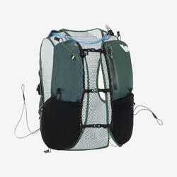 Sac trail running mixte + poche à eau 2L incluse - KIPRUN 900 20+5L Noir