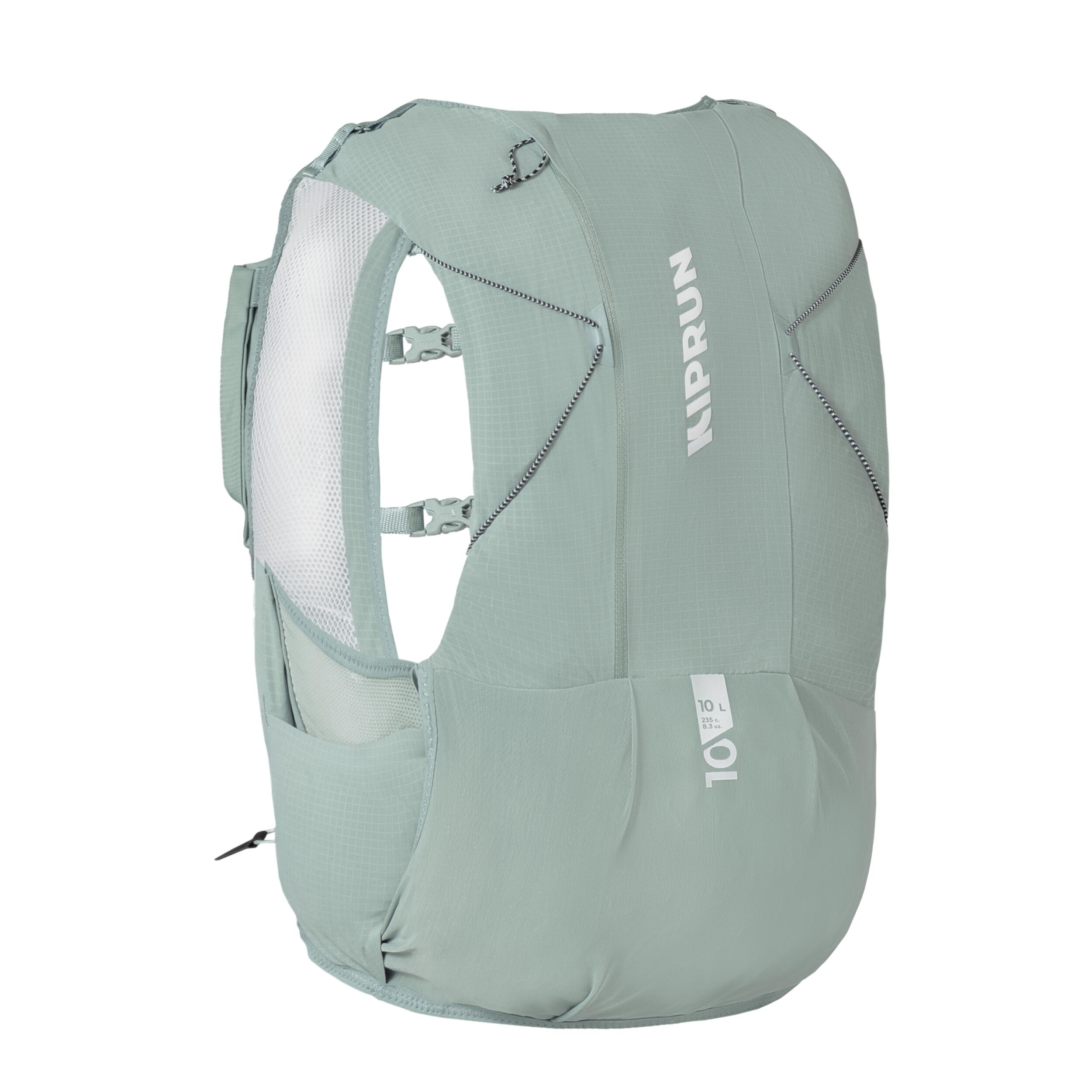 KIPRUN BAG 900 unisex trail running 10 L bag-Green