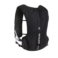 Sac trail running mixte + poche à eau 1L incluse - KIPRUN 500 5L NOIR