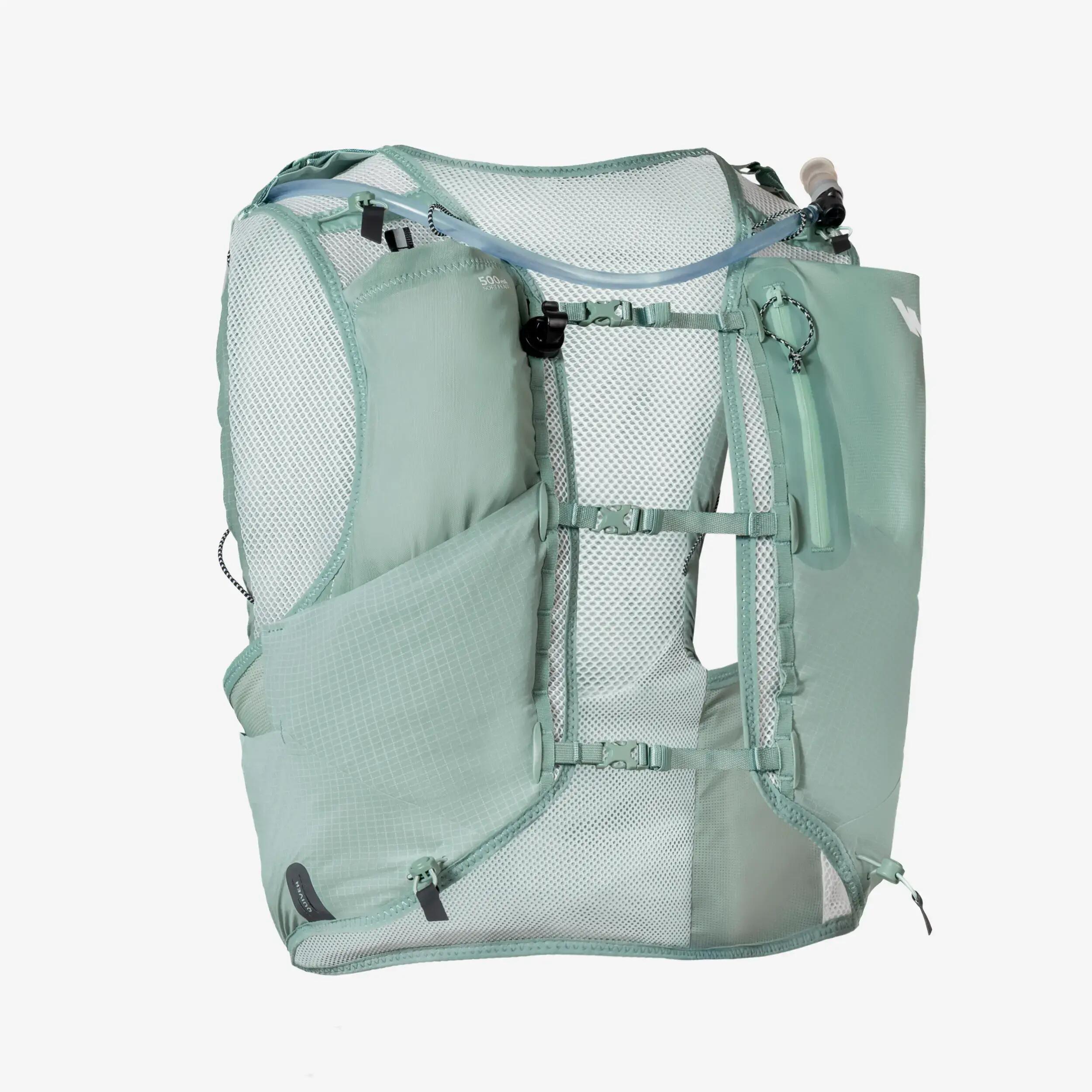 Rucsac trail alergare 10l  unisex - KIPRUN BAG 900 VERDE 9/12