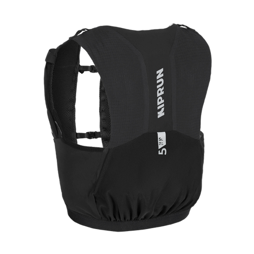 Gilet trail running compétition porte flasques mixte - KIPRUN 900 RACE 5L NOIR