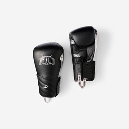 Gants de boxe, boxeurs confirmés, mousse monobloc, noir